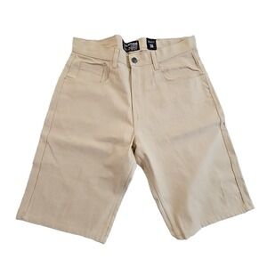 Evolution in‎ Design Premium Denim Shorts Mens 38 Tan Chino 5 Pocket 16 Inseam